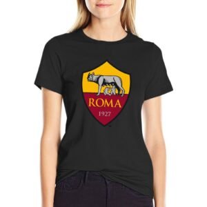 AS Rom Damen Kurzarm Rundhals T-Shirt Casual Sommer Tops