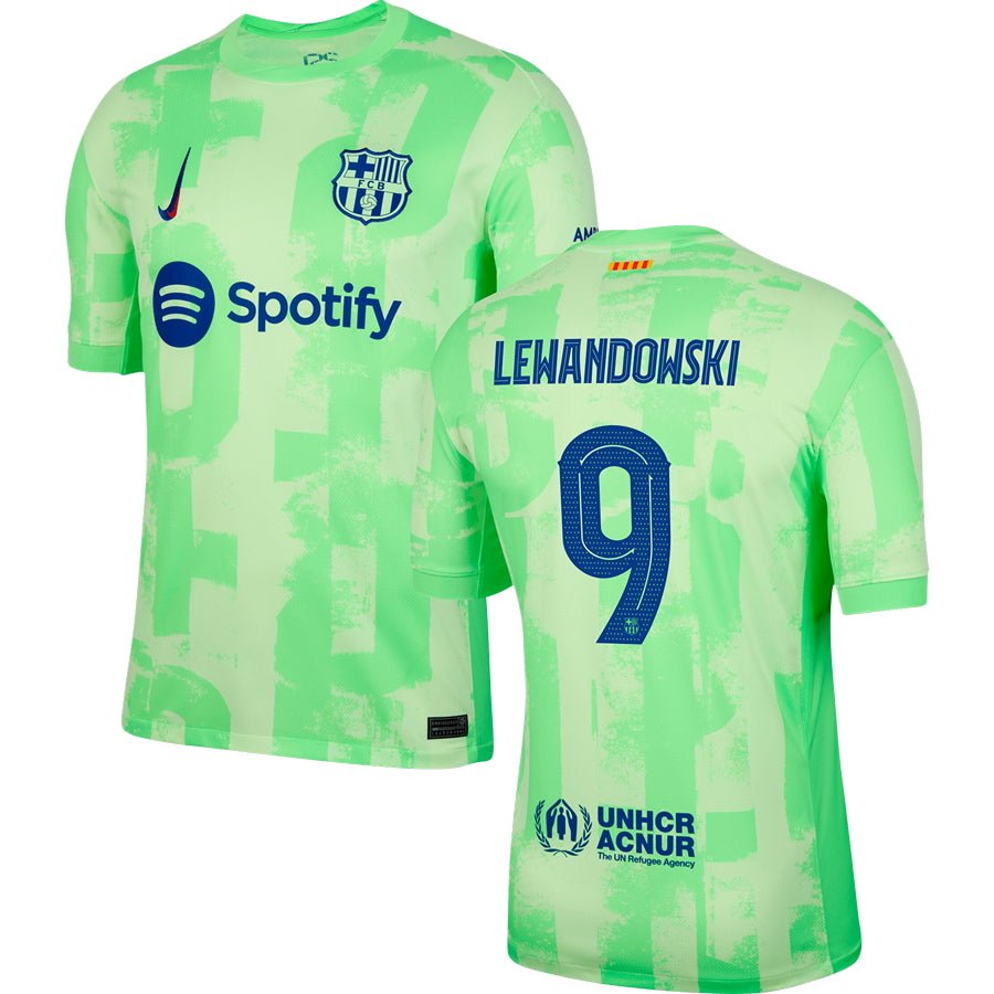 FC Barcelona Robert Lewandowski 9 Third Trikot 2024-2025 FC Barcelona Robert Lewandowski 9 Third Trikot 2024-2025