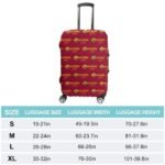 AS Rom Gepäckschutz Elastisches Design Staubdicht Und Anti-Kratz-Gepäckhülle