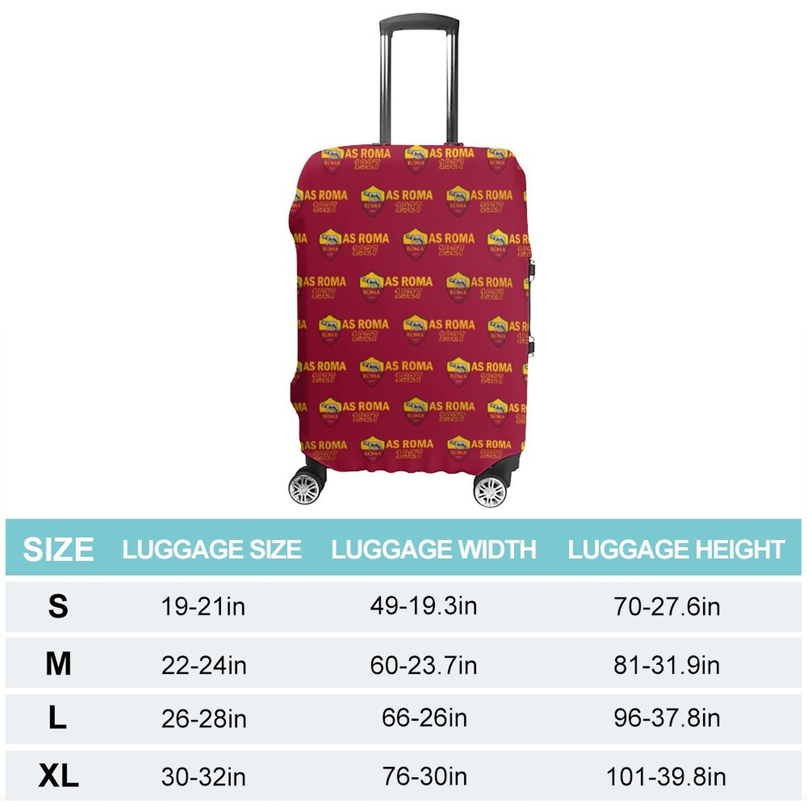 AS Rom Gepäckschutz Elastisches Design Staubdicht Und Anti-Kratz-Gepäckhülle AS Rom Gepäckschutz Elastisches Design Staubdicht Und Anti-Kratz-Gepäckhülle