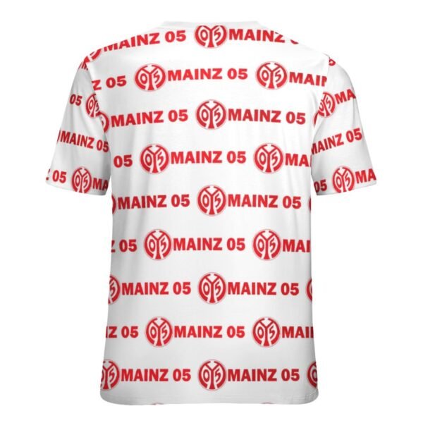 Mainz 05 Unisex 3D Vollständig Druck Kurzarm T-Shirts Beiläufige Tee Tops