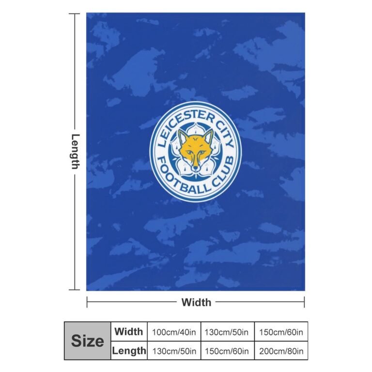 Leicester City Decken, Superweiche Decken, Verschiedene Größen Von Decken