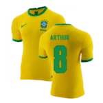 Brasilien Arthur Melo 8 Home Trikot 2020-2021