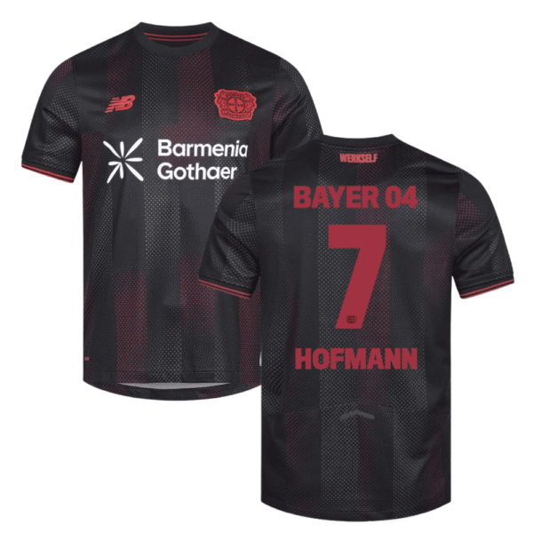 Bayer Leverkusen Jonas Hofmann 7 Home Trikot 2025-2026