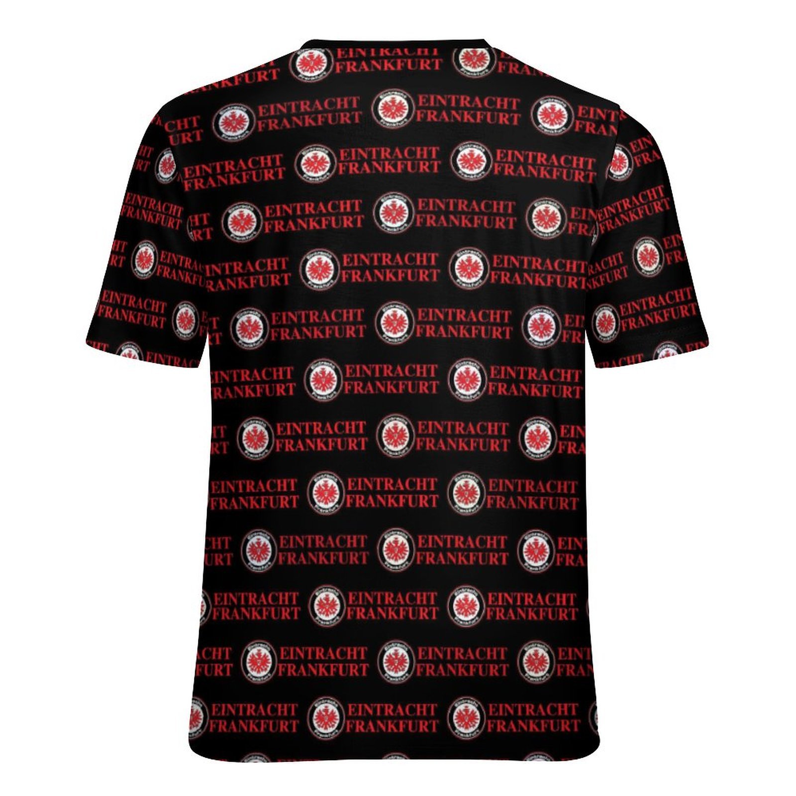 Eintracht Frankfurt Unisex 3D Vollständig Druck Kurzarm T-Shirts Beiläufige Tee Tops Eintracht Frankfurt Unisex 3D Vollständig Druck Kurzarm T-Shirts Beiläufige Tee Tops