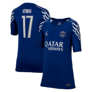 Paris Saint-Germain Vitinha 17 Fourth Trikot 2024-2025