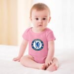 Chelsea FC Baby Bodysuit Strampler Schlafanzug Mit Kurzen Ärmeln