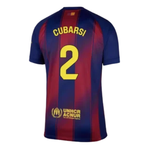 FC Barcelona Pau Cubarsí 2 Home Trikot 2025-2026