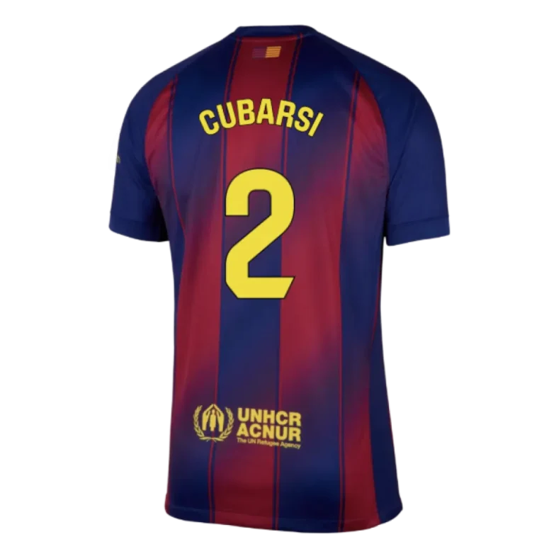 FC Barcelona Pau Cubarsí 2 Home Trikot 2025-2026