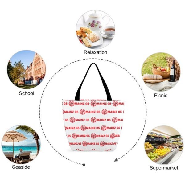 Mainz 05 Frauen Tragetasche Oxford-Stoff Einkaufsbeutel Tote Bag