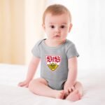VfB Stuttgart Baby Bodysuit Strampler Schlafanzug Mit Kurzen Ärmeln