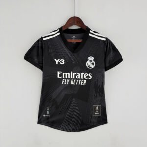 Frauen Real Madrid Y3 Ausgabe Trikot 2022-2023 - Schwarz