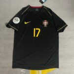 Portugal Cristiano Ronaldo 7 Retro Away Trikot WM 2006