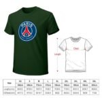 Paris Saint-Germain Core Stretch Slim Cneck Gildan Tee T-Shirt Herren