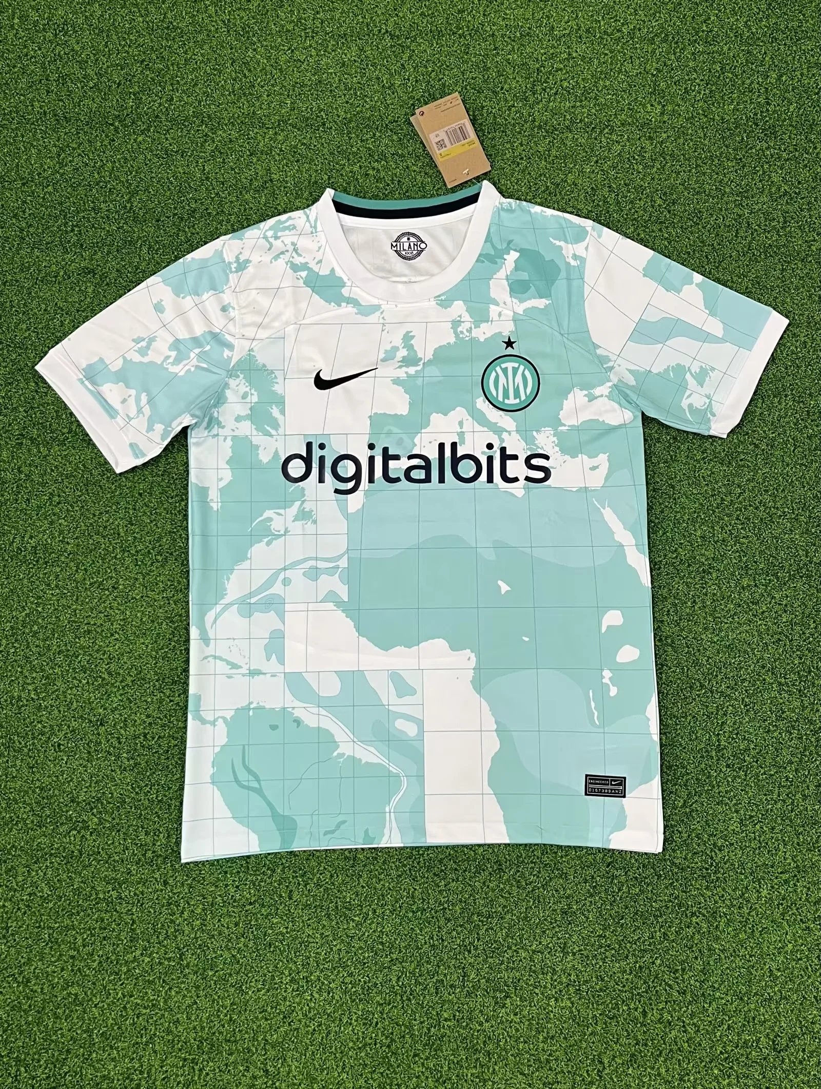 Inter Mailand Edin Dzeko 9 Away Trikot 2022-2023 Inter Mailand Edin Dzeko 9 Away Trikot 2022-2023