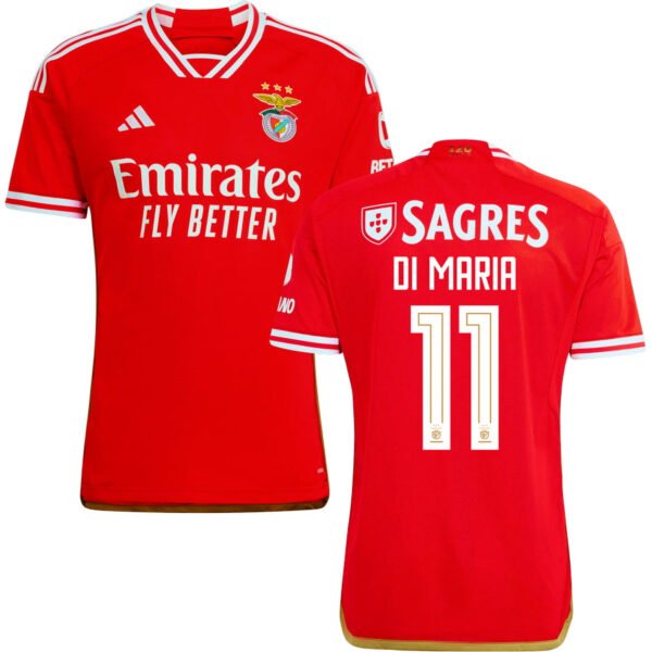 SL Benfica Ángel Di María 11 Home Trikot 2023-2024