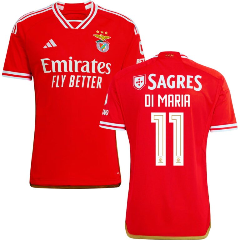 SL Benfica Ángel Di María 11 Home Trikot 2023-2024