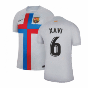 FC Barcelona Xavi 6 UCL Third Trikot 2022-2023