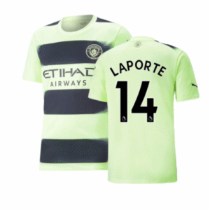 Manchester City Aymeric Laporte 14 Third Trikot 2022-2023