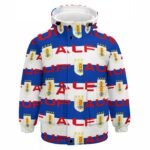 Uruguay Kinder Winddicht Outdoorjacke Mit Kapuze Sweatjacke Windbreaker