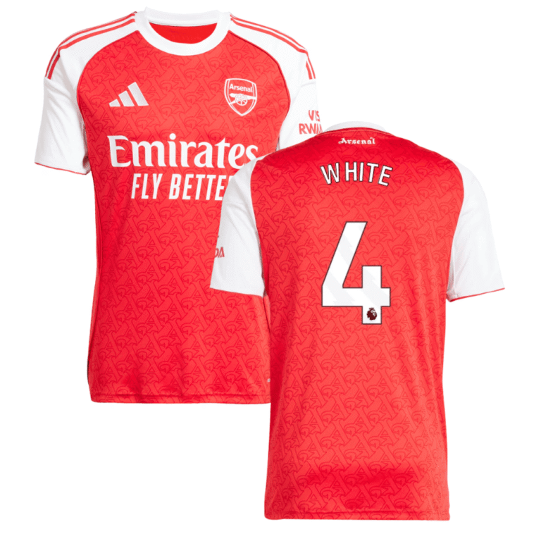 Arsenal Ben White 4 Home Trikot 2025-2026