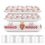 AS Monaco Bettwäscheset 3 Stück Kinder Erwachsene Steppdeckenbezug Steppdeckenbezug Multi Size Laken Set