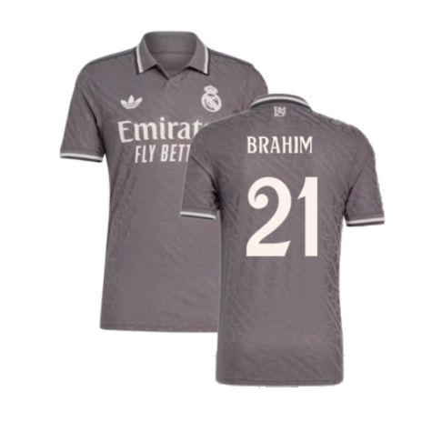Real Madrid Brahim Díaz 21 Third Trikot 2024-2025