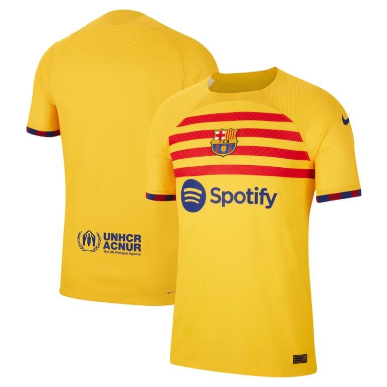 FC Barcelona 4 Foruth Trikot 2023-2024 - Gelb