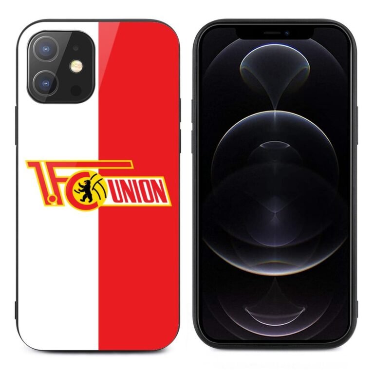 FC Union Berlin Stoßfest Glaskasten Handyhüllen & Cover Für IPhone 12