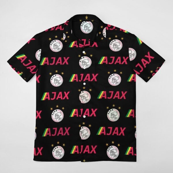Ajax Kurzärmelige Herrenhemden, Passform Sommer Kurzarm Casual Button-Down Hemden