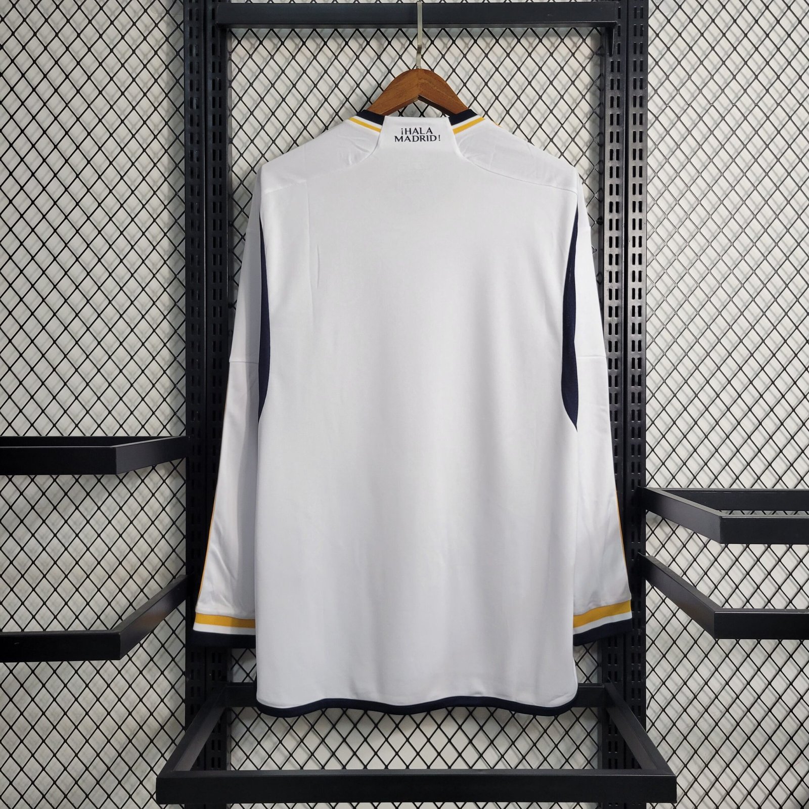 Real Madrid Langarm Home Trikot 2023-2024 - Weiß