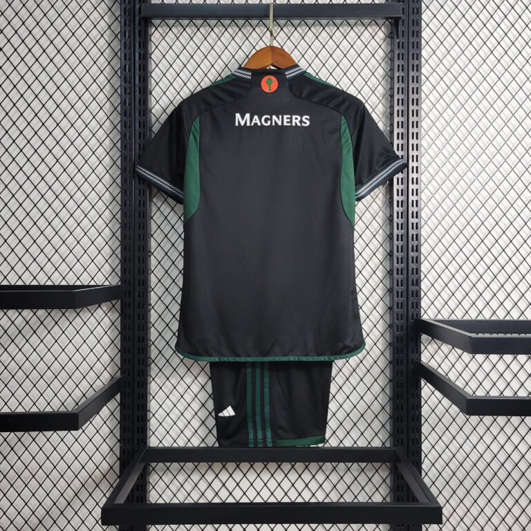 Glasgow Celtic Auswärtstrikot Kinder Minikit 2023-2024