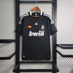 Real Madrid Away Retro Trikot 2008-2009 - Schwarz
