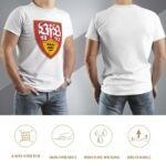 VfB Stuttgart Core Stretch Slim Cneck Gildan Tee T-Shirt Herren