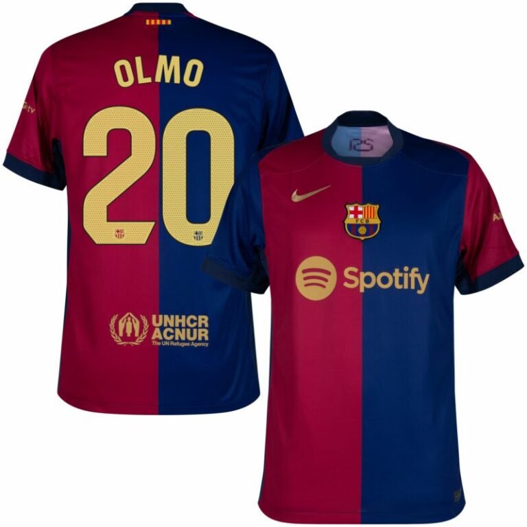 FC Barcelona Dani Olmo 20 Home Trikot 2024-2025