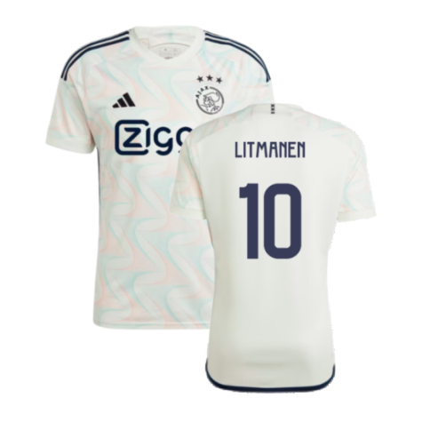 Ajax Jari Litmanen 10 Away Trikot 2023-2024