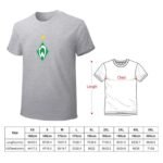 Werder Bremen Core Stretch Slim Cneck Gildan Tee T-Shirt Herren