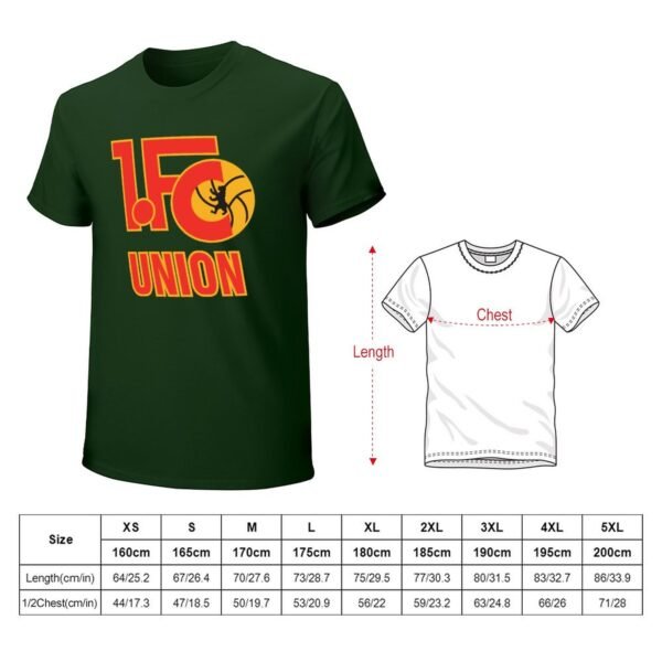 FC Union Berlin Core Stretch Slim Cneck Gildan Tee T-Shirt Herren