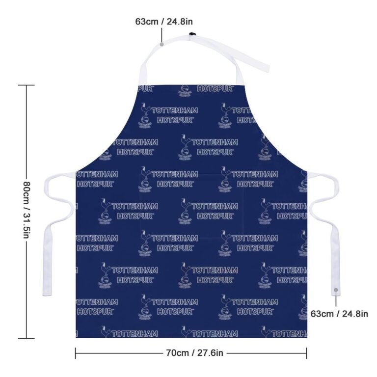 Tottenham Hotspur Wasserdichte Schürze Wasserdichte Schürze Mit Taschen Für Küchenfarbe Und Mehr.
