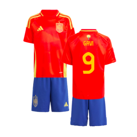 Spanien Gavi 9 Heimtrikot Kinder Minikit EM 2024