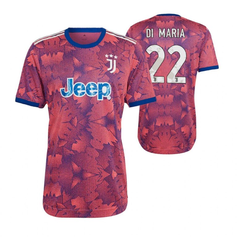 Juventus FC Angel Di Maria 22 Third Trikot 2022-2023
