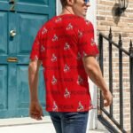 FC Köln Unisex 3D Vollständig Druck Kurzarm T-Shirts Beiläufige Tee Tops