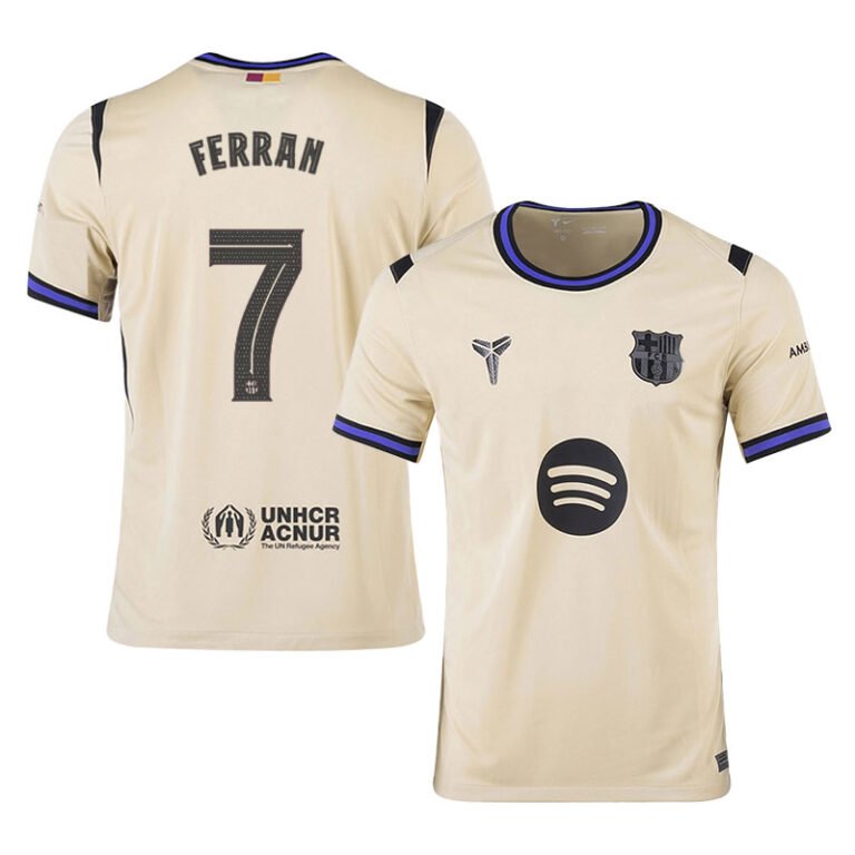 FC Barcelona Ferran Torres 7 Away Trikot 2025-2026