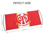 FSV Mainz 05 Transparente Beim Fußballspiel, Fans Schwenken Fahnen