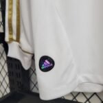 Real Madrid Retro Langarm Home Trikot 2011-2012 - Weiß