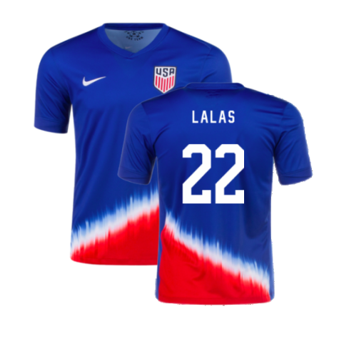 USA Alexi Lalas 22 Away Trikot 2024-2025