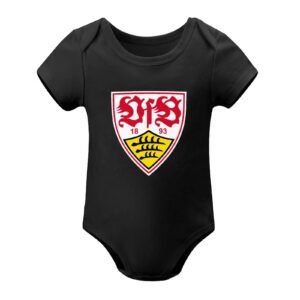 VfB Stuttgart Baby Bodysuit Strampler Schlafanzug Mit Kurzen Ärmeln