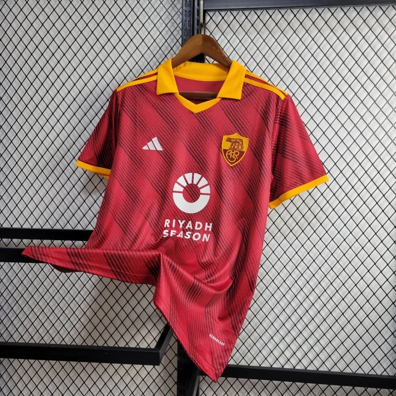 AS Rom Home Sonderausgabe Trikot 2024-2025 AS Rom Home Sonderausgabe Trikot 2024-2025