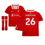 FC Liverpool Andrew Robertson 26 Heimtrikot Kinder Minikit 2024-2025