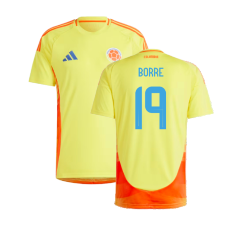 Kolumbien Rafael Borré 19 Home Trikot 2024-2025